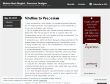Tablet Screenshot of mohsinnazir.wordpress.com