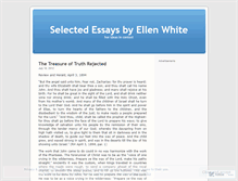 Tablet Screenshot of essaysbyellenwhite.wordpress.com