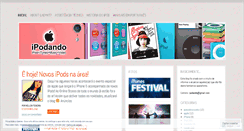 Desktop Screenshot of ipodando.wordpress.com