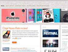 Tablet Screenshot of ipodando.wordpress.com