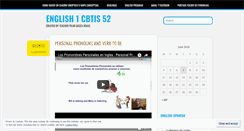 Desktop Screenshot of english1cbtis52.wordpress.com