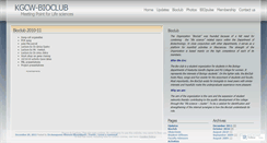 Desktop Screenshot of kgcwbioclub.wordpress.com