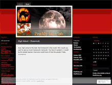 Tablet Screenshot of freddythefish.wordpress.com