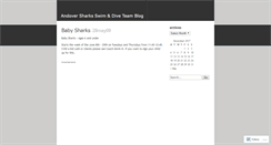 Desktop Screenshot of andoversharks.wordpress.com