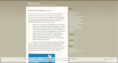 Desktop Screenshot of modernism101.wordpress.com