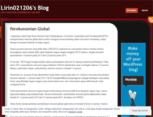 Tablet Screenshot of lirin021206.wordpress.com