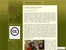 Tablet Screenshot of dandolingua.wordpress.com