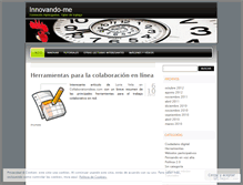 Tablet Screenshot of innovandome.wordpress.com