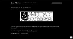 Desktop Screenshot of chazdesimone.wordpress.com