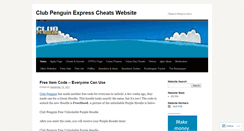 Desktop Screenshot of clubpenguinexpresswebsite.wordpress.com