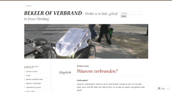 Desktop Screenshot of bekeerofverbrand.wordpress.com