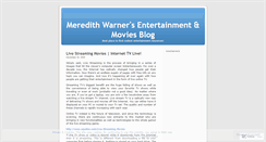 Desktop Screenshot of meredithwarner.wordpress.com