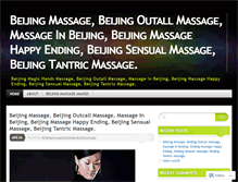 Tablet Screenshot of beijingmassagebeijingoutcallmassage.wordpress.com