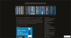 Desktop Screenshot of bluecover.wordpress.com