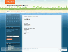 Tablet Screenshot of dietdukan.wordpress.com