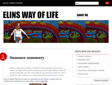 Tablet Screenshot of elinswayoflife.wordpress.com