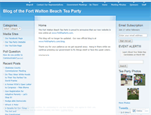 Tablet Screenshot of fwbteaparty.wordpress.com