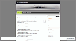 Desktop Screenshot of dragosm.wordpress.com