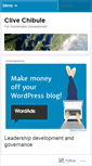 Mobile Screenshot of clivechibule.wordpress.com