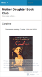 Mobile Screenshot of motherdaughterbc.wordpress.com
