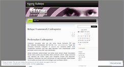 Desktop Screenshot of gungz354.wordpress.com