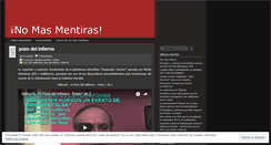 Desktop Screenshot of nomasmentiras.wordpress.com