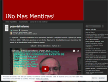 Tablet Screenshot of nomasmentiras.wordpress.com