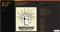 Desktop Screenshot of delacuerva.wordpress.com