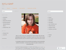 Tablet Screenshot of mc2023kaylakamp.wordpress.com