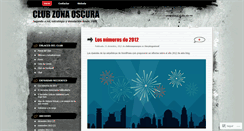 Desktop Screenshot of clubzonaoscura.wordpress.com