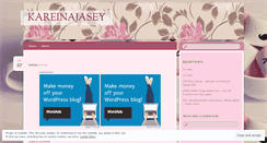 Desktop Screenshot of kareinajasey.wordpress.com