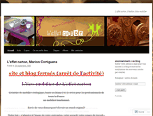 Tablet Screenshot of leffetcarton.wordpress.com