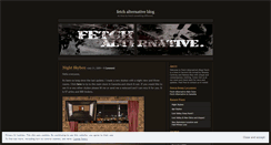 Desktop Screenshot of fetchalternative.wordpress.com