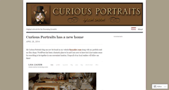 Desktop Screenshot of curiousportraits.wordpress.com