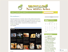 Tablet Screenshot of chinolita.wordpress.com