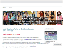 Tablet Screenshot of grosirbajukoreaterbaru.wordpress.com