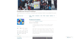 Desktop Screenshot of fundacionfortaleza.wordpress.com