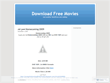 Tablet Screenshot of downloadmovies2009.wordpress.com