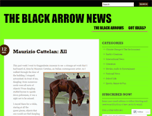 Tablet Screenshot of blackarrownews.wordpress.com