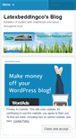 Mobile Screenshot of latexbeddingco.wordpress.com