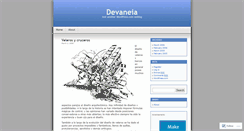 Desktop Screenshot of devaneia.wordpress.com