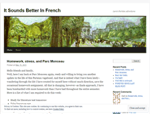 Tablet Screenshot of itsoundsbetterinfrench.wordpress.com