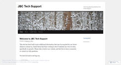 Desktop Screenshot of jbctechsupport.wordpress.com