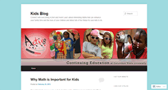 Desktop Screenshot of cekids.wordpress.com