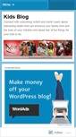 Mobile Screenshot of cekids.wordpress.com
