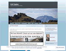 Tablet Screenshot of knkexplore.wordpress.com