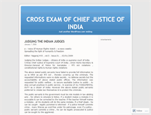 Tablet Screenshot of crosscji.wordpress.com
