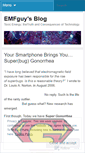 Mobile Screenshot of emfguy.wordpress.com