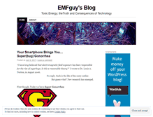 Tablet Screenshot of emfguy.wordpress.com