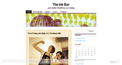Desktop Screenshot of inkbar.wordpress.com